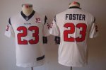 Jerseys Factory Cheap Nike Texans #23 Arian Foster White With 10
