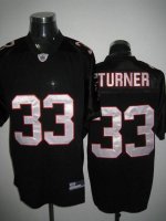 Jerseys Factory Cheap Falcons #33 Michael Turner Black Stitched