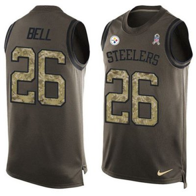 Jerseys Factory Cheap Nike Steelers #26 Le'Veon Bell Green Men's