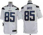 Jerseys Factory Cheap Nike Chargers #85 Antonio Gates White Men'