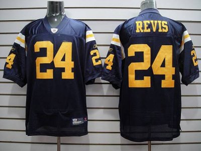 Jerseys Factory Cheap Jets #24 Darrelle Revis Stitched Blue NFL