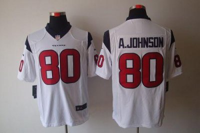 Jerseys Factory Cheap Nike Texans #80 Andre Johnson White Men's