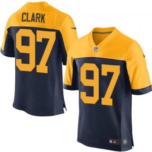 Jerseys Factory Cheap Nike Packers #97 Kenny Clark Navy Blue Alt