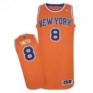 Jerseys Factory Cheap Revolution 30 Knicks #8 J.R. Smith Orange