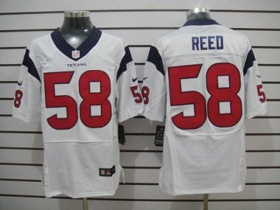 Jerseys Factory Cheap Nike Texans #58 Brooks Reed White Men's Em