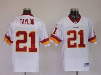 Jerseys Factory Cheap Redskins #21 Sean Taylor Stitched White NF