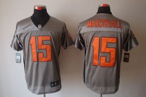 Jerseys Factory Cheap Nike Bears #15 Brandon Marshall Grey Shado