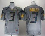 Jerseys Factory Cheap Mountaineers #3 Stedman Bailey Grey Embroi