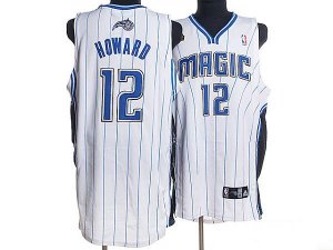 Jerseys Factory Cheap Magic #12 Dwight Howard Embroidered White