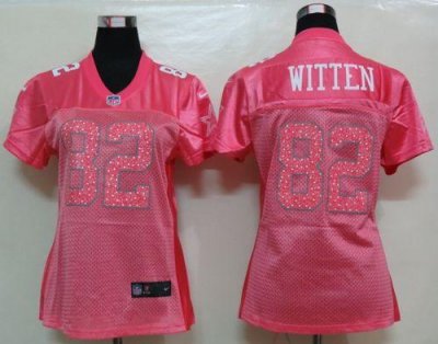 Jerseys Factory Cheap Nike Cowboys #82 Jason Witten Pink Sweethe
