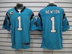Jerseys Factory Cheap Nike Panthers #1 Cam Newton Blue Alternate