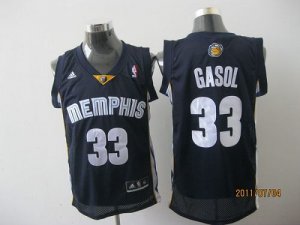 Jerseys Factory Cheap Grizzlies #33 Marc Gasol Revolution 30 Dar