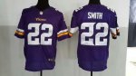 Jerseys Factory Cheap Nike Vikings #22 Harrison Smith Purple Tea
