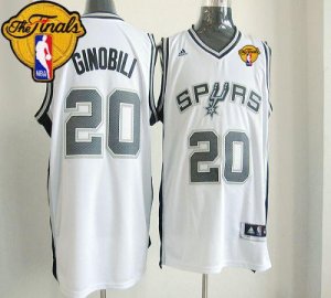 Jerseys Factory Cheap New Revolution 30 Spurs #20 Manu Ginobili