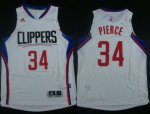 Jerseys Factory Cheap Clippers #34 Paul Pierce White Stitched NB