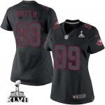 Jerseys Factory Cheap Nike 49ers #99 Aldon Smith Black Impact Su