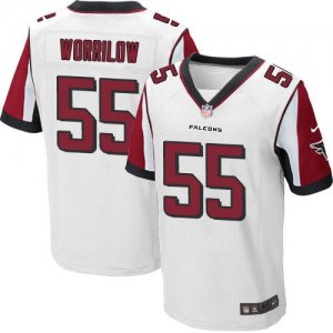 Jerseys Factory Cheap Nike Falcons #55 Paul Worrilow White Men's