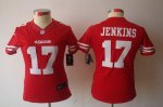 Jerseys Factory Cheap Nike 49ers #17 A.J. Jenkins Red Team Color