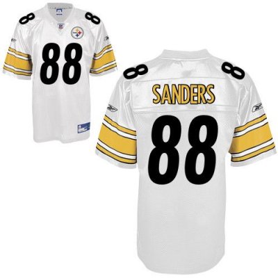 Jerseys Factory Cheap Steelers #88 Emmanuel Sanders White Stitch