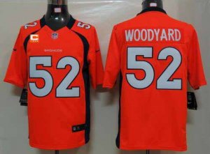 Jerseys Factory Cheap Nike Broncos #52 Wesley Woodyard Orange Te