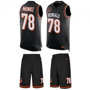 Jerseys Factory Cheap Nike Bengals #78 Anthony Munoz Black Team