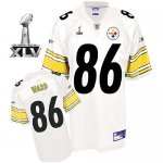 Jerseys Factory Cheap Steelers #86 Hines Ward White Super Bowl X