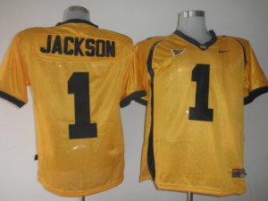 Jerseys Factory Cheap Golden Bears #1 DeSean Jackson Gold Embroi