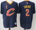 Jerseys Factory Cheap Cavaliers #2 Kyrie Irving Navy Blue Short