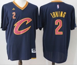 Jerseys Factory Cheap Cavaliers #2 Kyrie Irving Navy Blue Short