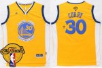 Jerseys Factory Cheap Warriors #30 Stephen Curry Gold The Finals