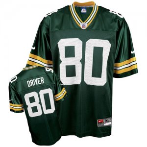 Jerseys Factory Cheap Nike Packers #80 Donald Driver Green Stitc