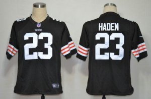 Jerseys Factory Cheap Nike Browns #23 Joe Haden Brown Team Color