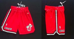 Jerseys Factory Cheap Miami Heat Red NBA Shorts