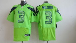 Jerseys Factory Cheap Nike Seahawks #3 Russell Wilson Green Alte