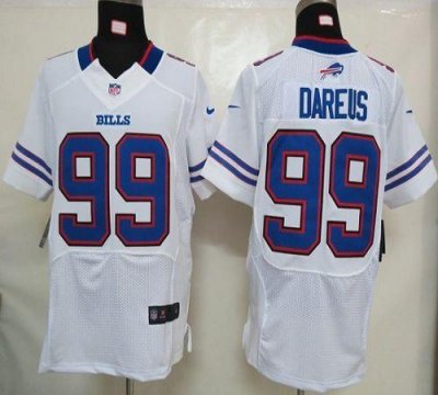 Jerseys Factory Cheap Nike Bills #99 Marcell Dareus White Men's