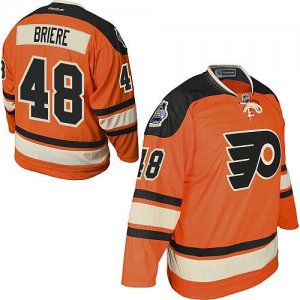 Jerseys Factory Cheap Flyers #48 Daniel Briere Orange Official 2