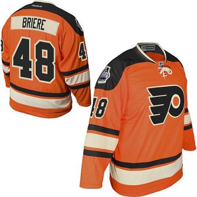 Jerseys Factory Cheap Flyers #48 Daniel Briere Orange Official 2