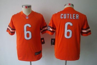Jerseys Factory Cheap Nike Bears #6 Jay Cutler Orange Alternate