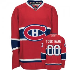 Jerseys Factory Cheap Canadiens Personalized Authentic Red NHL J