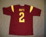 Jerseys Factory Cheap Trojans #2 Taylor Mays Red Embroidered NCA