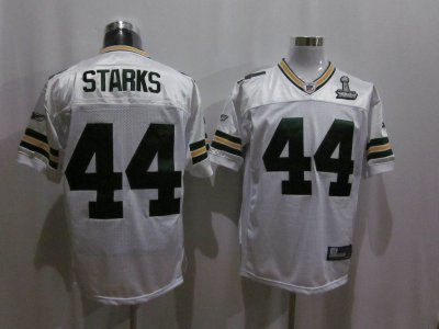 Jerseys Factory Cheap Packers #44 James Starks White Super Bowl