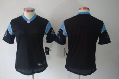 Jerseys Factory Cheap Nike Panthers Blank Black Team Color Women