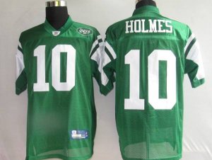 Jerseys Factory Cheap Jets #10 Santonio Holmes Stitched Green NF