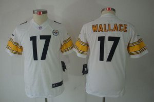 Jerseys Factory Cheap Nike Steelers #17 Mike Wallace White Youth