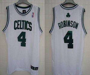 Jerseys Factory Cheap Celtics #4 Nate Robinson Embroidered White