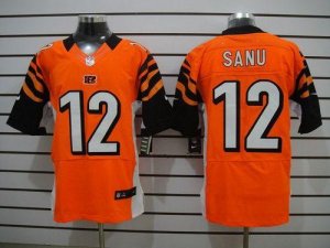 Jerseys Factory Cheap Nike Bengals #12 Mohamed Sanu Orange Alter
