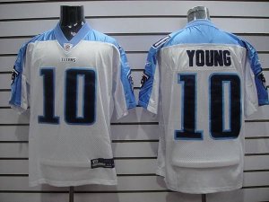 Jerseys Factory Cheap Titans #10 Vince Young Stitched White NFL