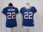 Jerseys Factory Cheap Bills #22 Fred Jackson Light Blue Women's