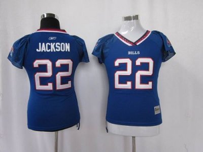 Jerseys Factory Cheap Bills #22 Fred Jackson Light Blue Women's