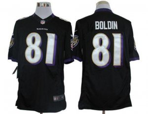 Jerseys Factory Cheap Nike Ravens #81 Anquan Boldin Black Altern